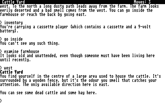 Horror of Goldmine City (The) atari screenshot